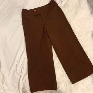 🛍3/30 Vintage Brown Culottes